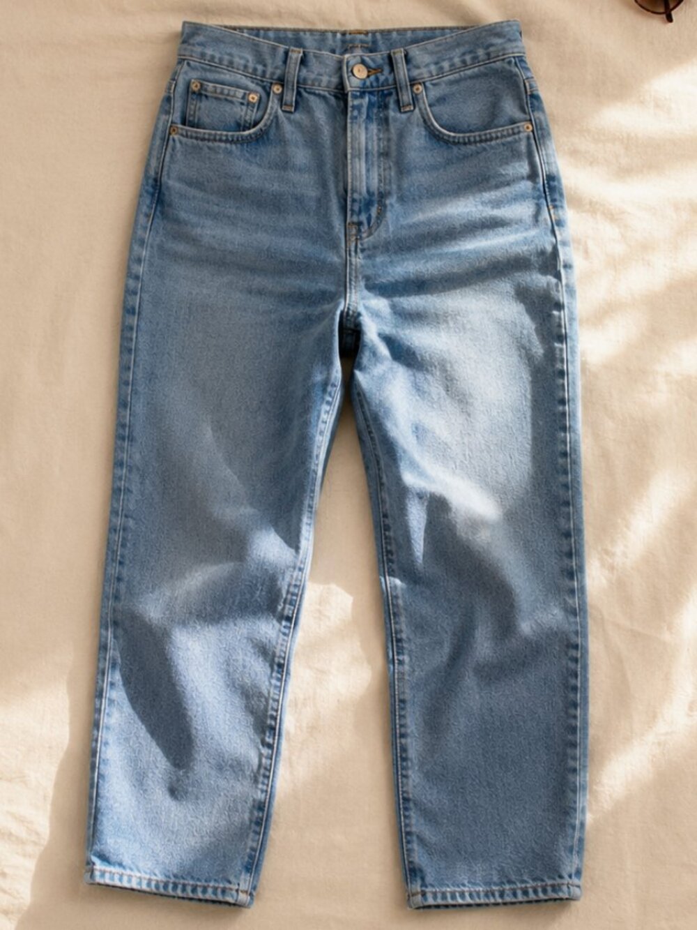Madewell Perfect Vintage Jean Light Wash Straight Leg High Rise Women's 30 - Picture 7 of 7